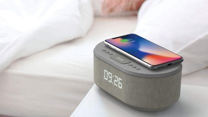 wireless charging alarm clock