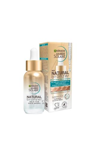 Garnier Ambre Solaire Natural Bronzer Self-Tan Face Drops 30ml