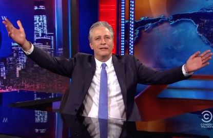 Jon Stewart delivers his final Daily Show sermon