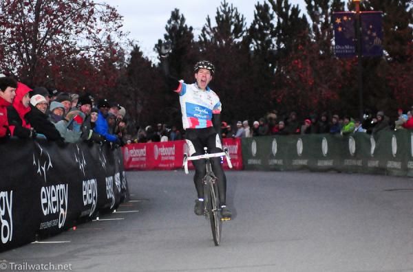 Jeremy Powers (Rapha Focus) takes the victory