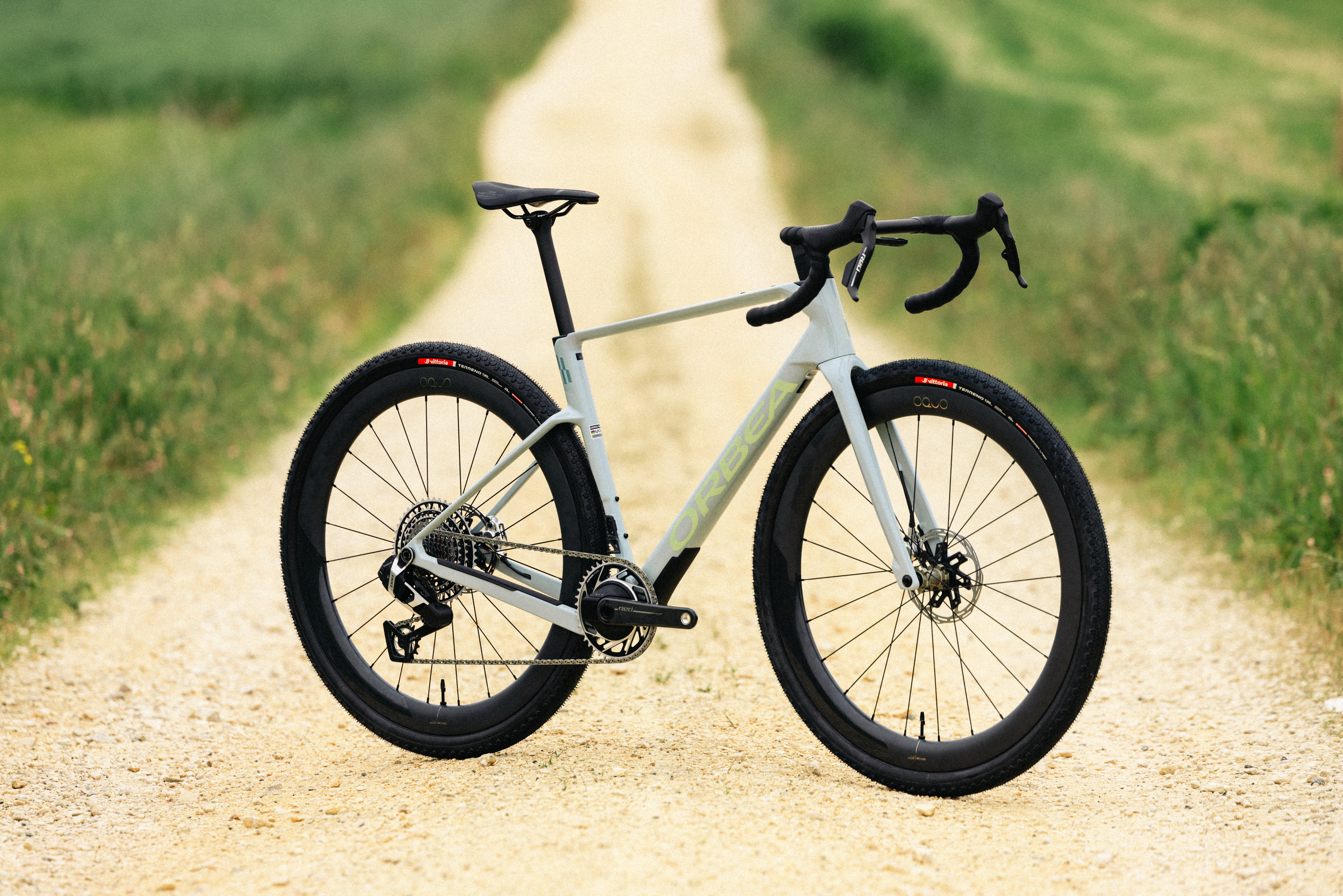 Orebea Terra Race on a gravel track