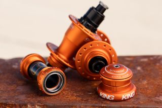 Chris King Precision Components products in "Matte Mango" orange