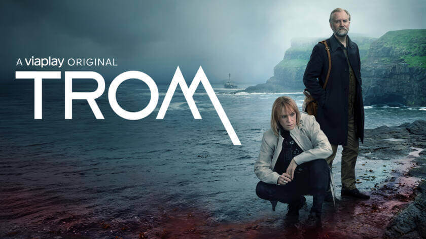 Reklameplakat for serien Trom på Viaplay.