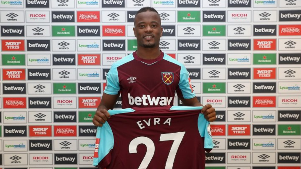 Patrice Evra West Ham United free transfer Marseille