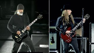 Kim Thayil (left) and Jerry Cantrell