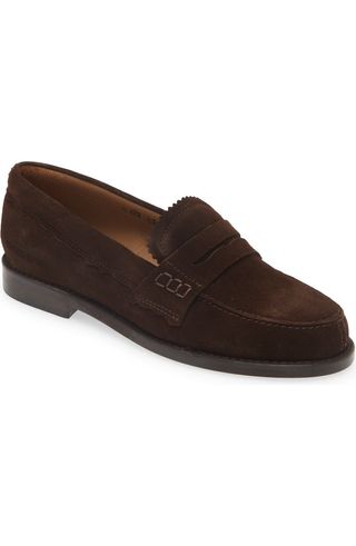 Jerry Suede Penny Loafer