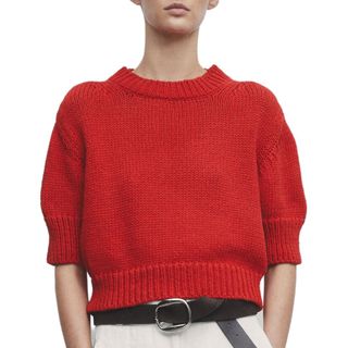 Massimo Dutti Cotton Blend Sweater