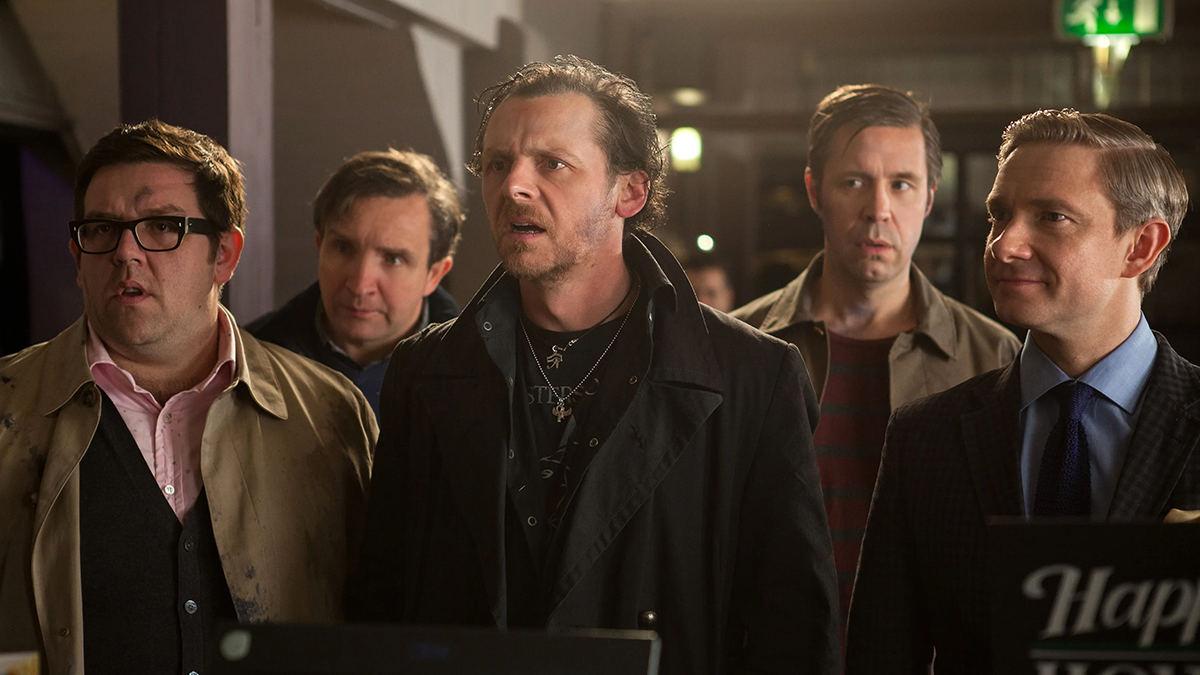 The cast of The World's End