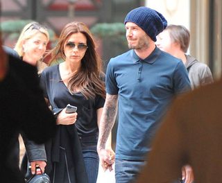 David And Victoria Beckham Go On A Shopping Spree In Paris