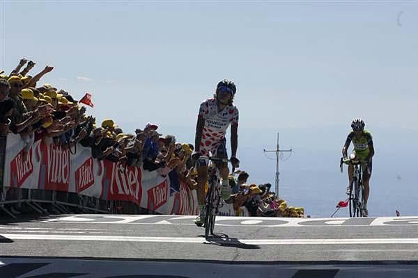 Franco Pellizotti (Liquigas) was eighth.