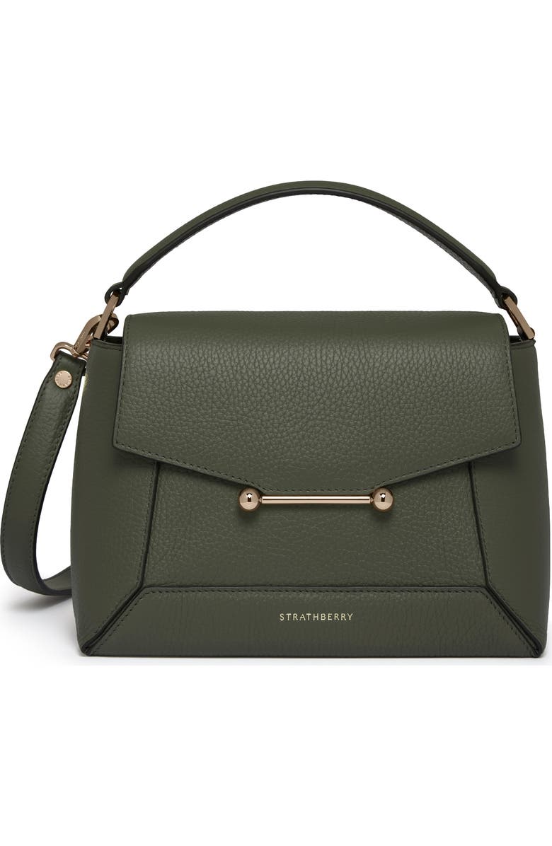 Mosaic Leather Top Handle Bag