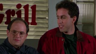 George and Jerry in Seinfeld