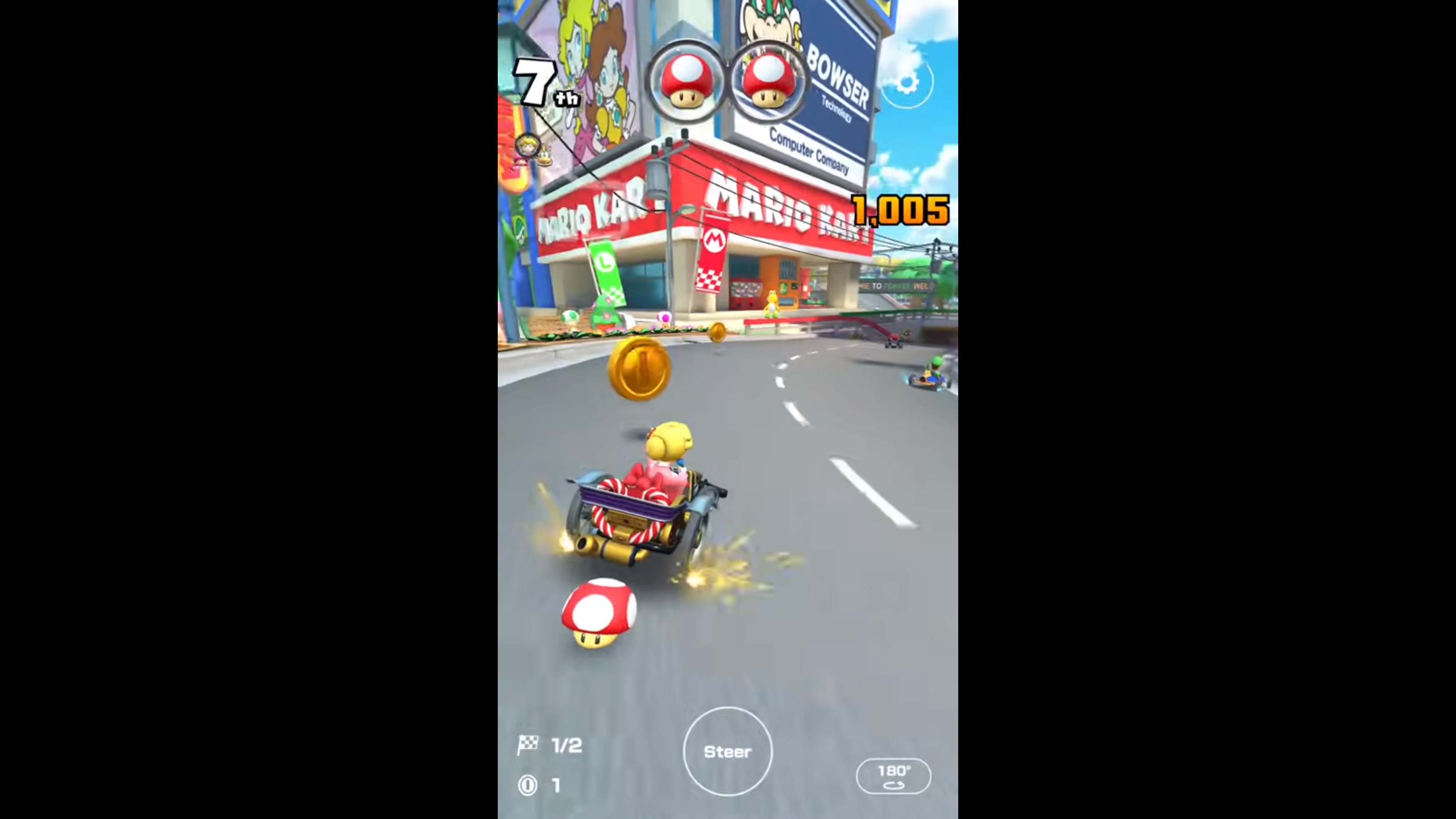 best android games: mario kart tour