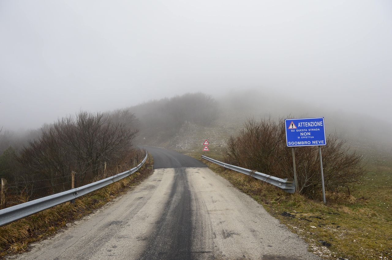 There was snow and ice on parts of the stage 5 route