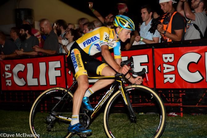Quinten Herman (Telnet Fidea) finishing in fourth place