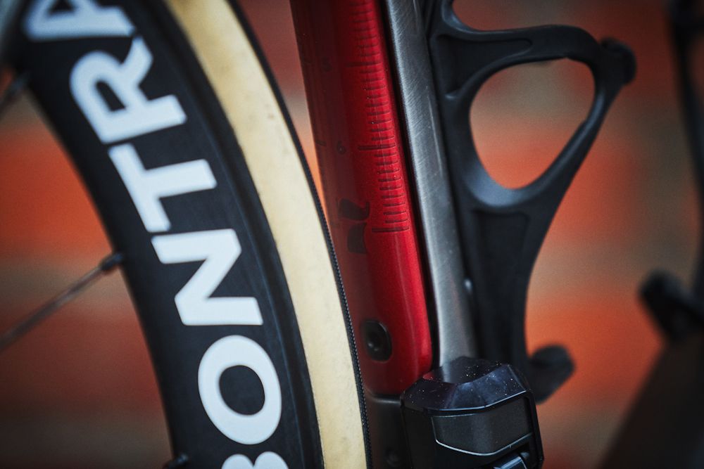 No detail is too small for Degenkolb's custome paint scheme