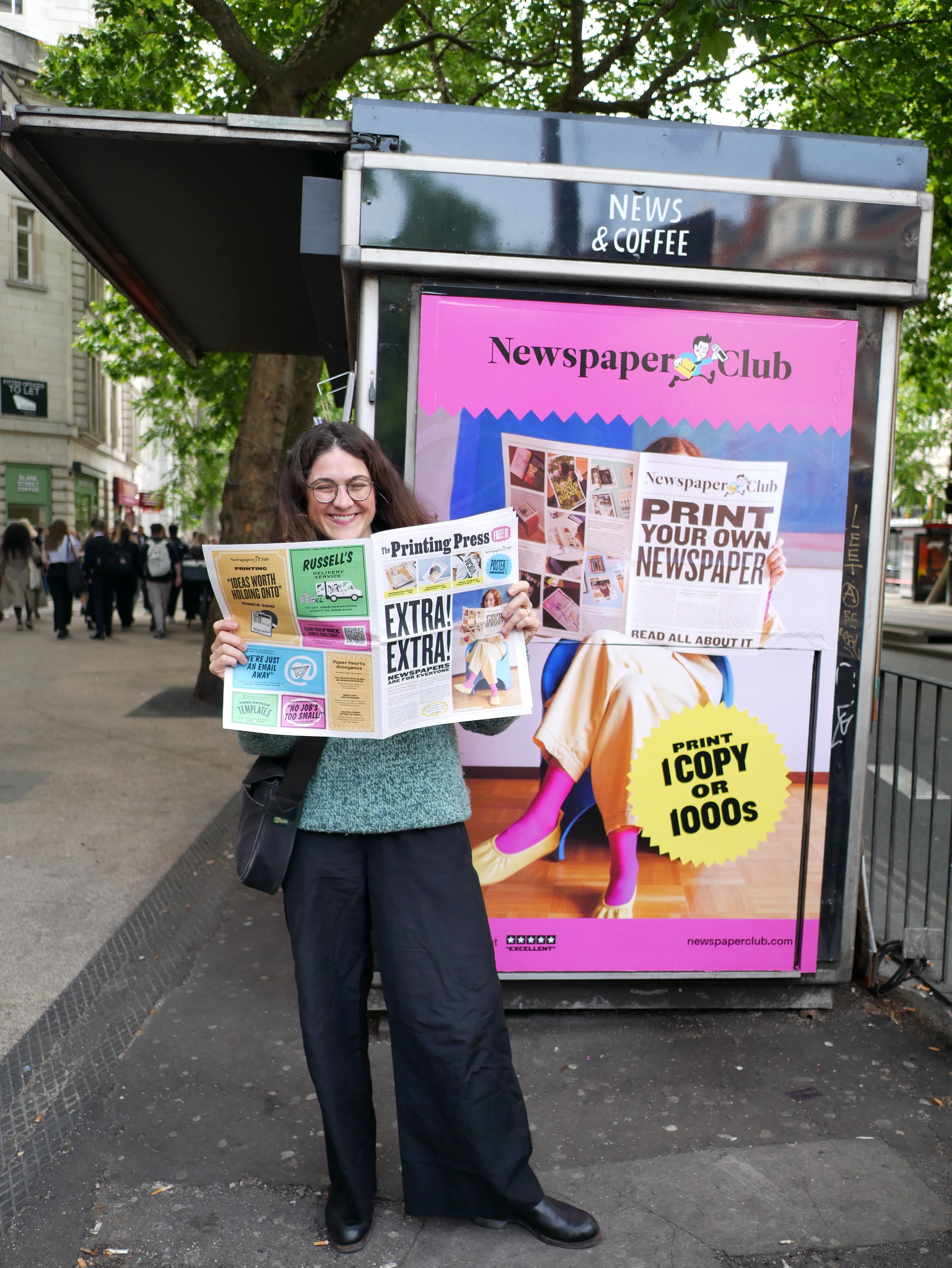 Newspaper Club new campaign