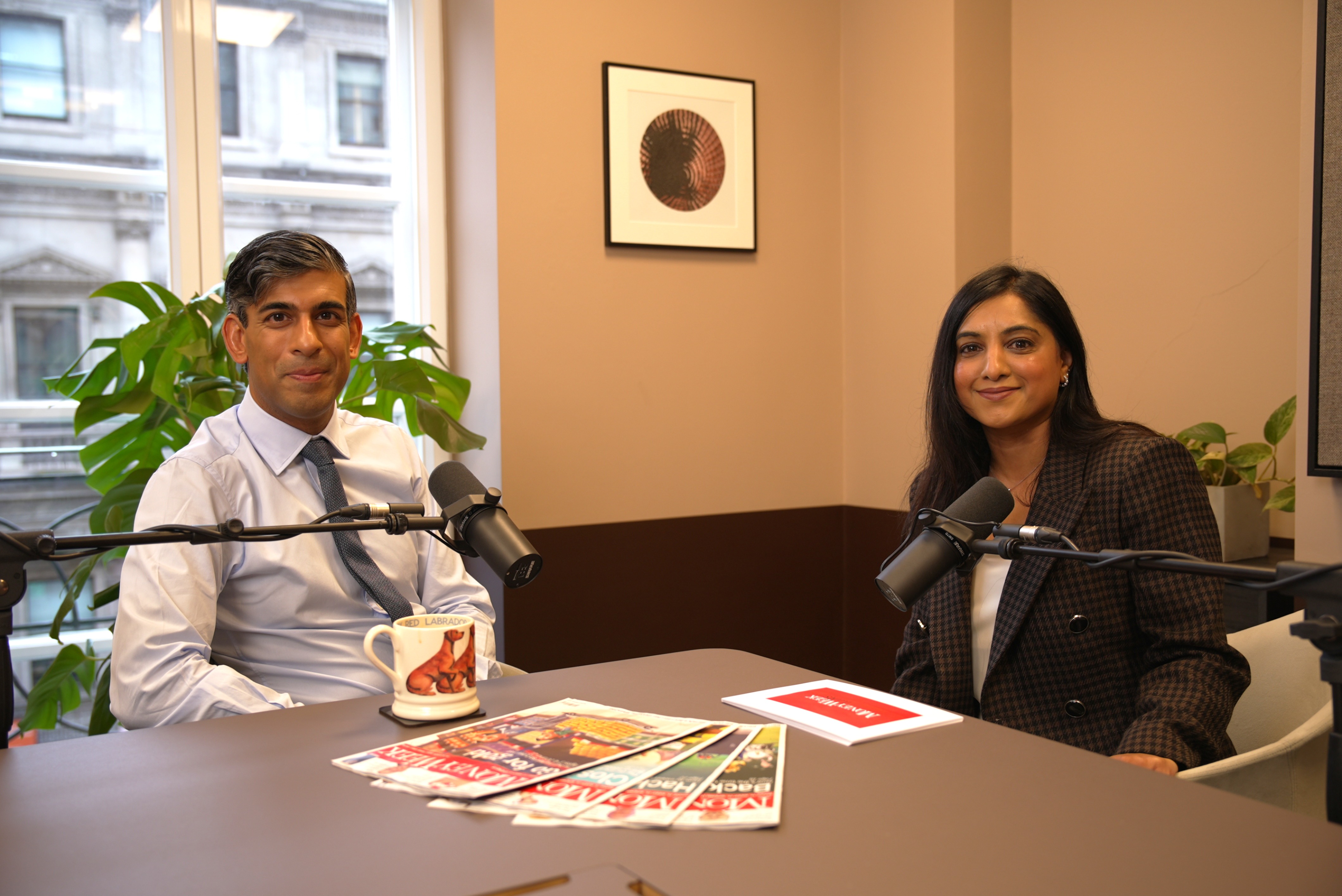 Rishi Sunak and Kalpana Fitzpatrick at MoneyWeek Talks podcast