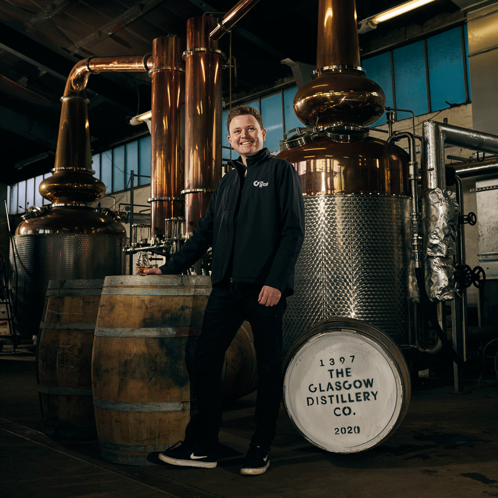 Sebastian Bunford-Jones of The Glasgow Distillery Co