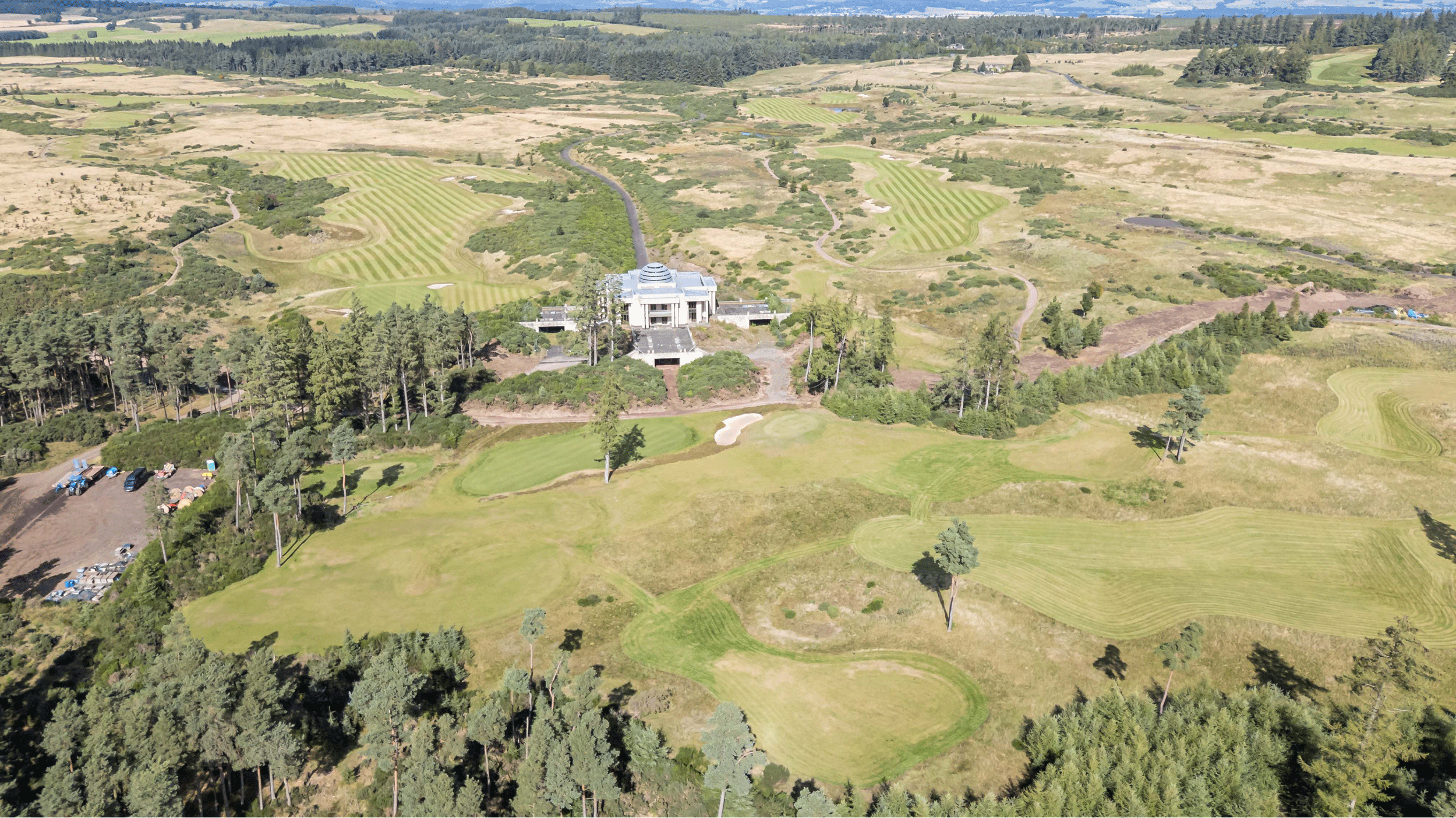 A general view of gWest, which is located west of Gleneagles in Scotland