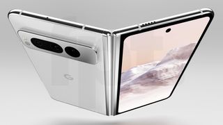 An unofficial render of the Google Pixel Fold