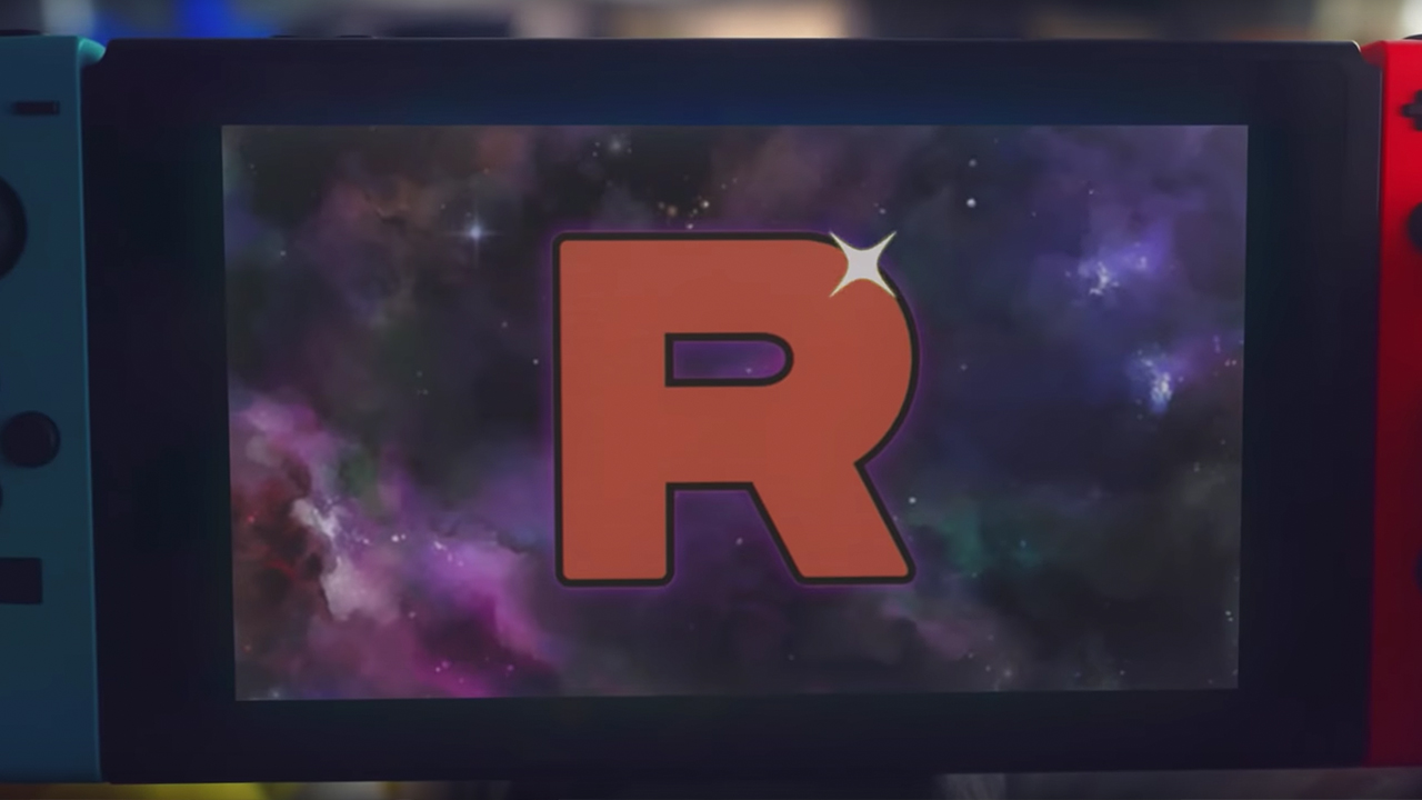 Team Rocket logo in the Pokemon Let's Go trailer