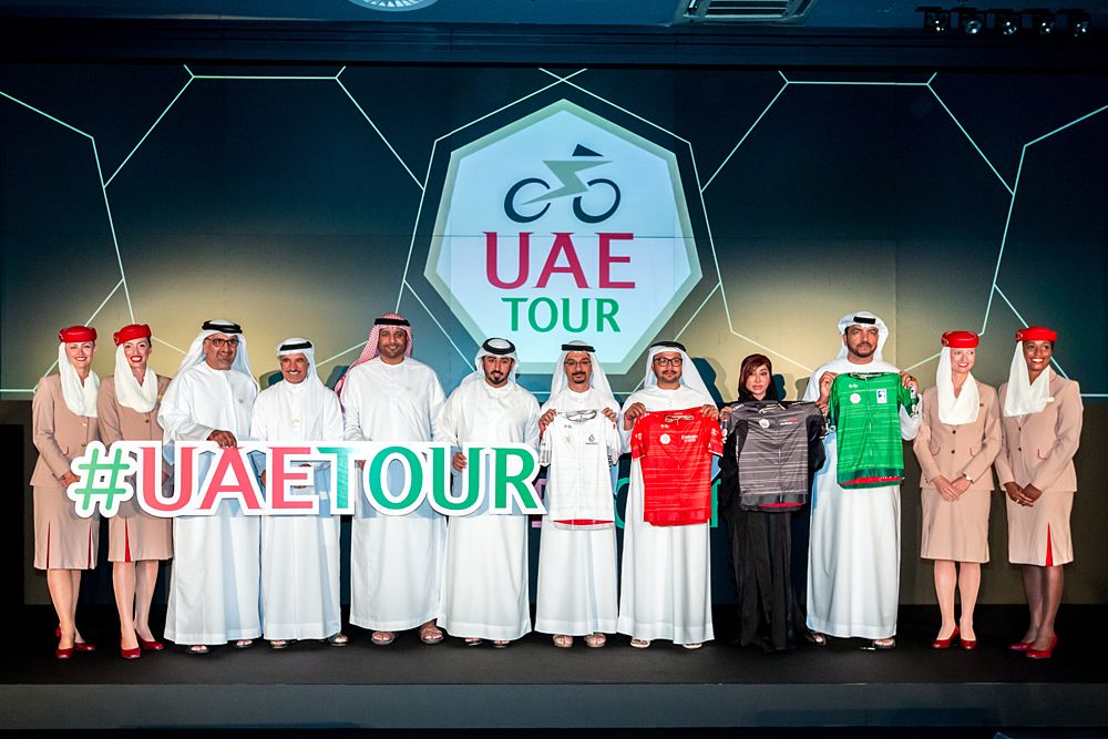 The presentation of the UAE Tour