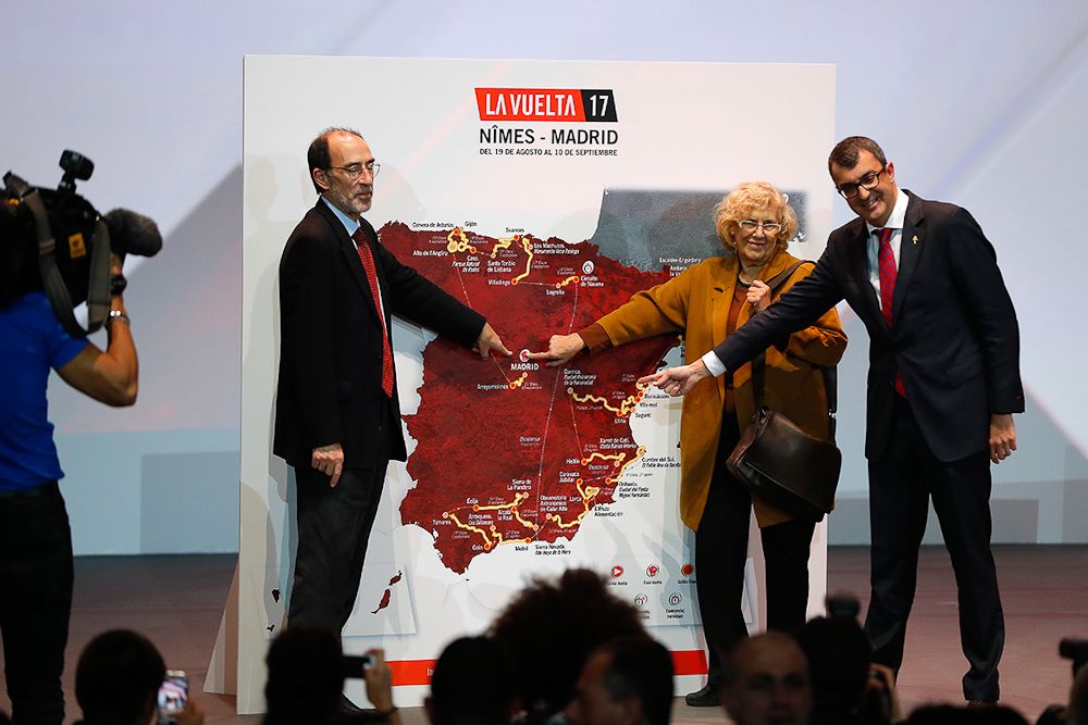 Vuelta officials unveil the 2017 route