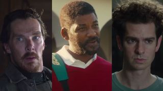 Benedict Cumberbatch in the Power of the Dog, Will Smith in King Richard, and Andrew Garfield in Tick tick Boom