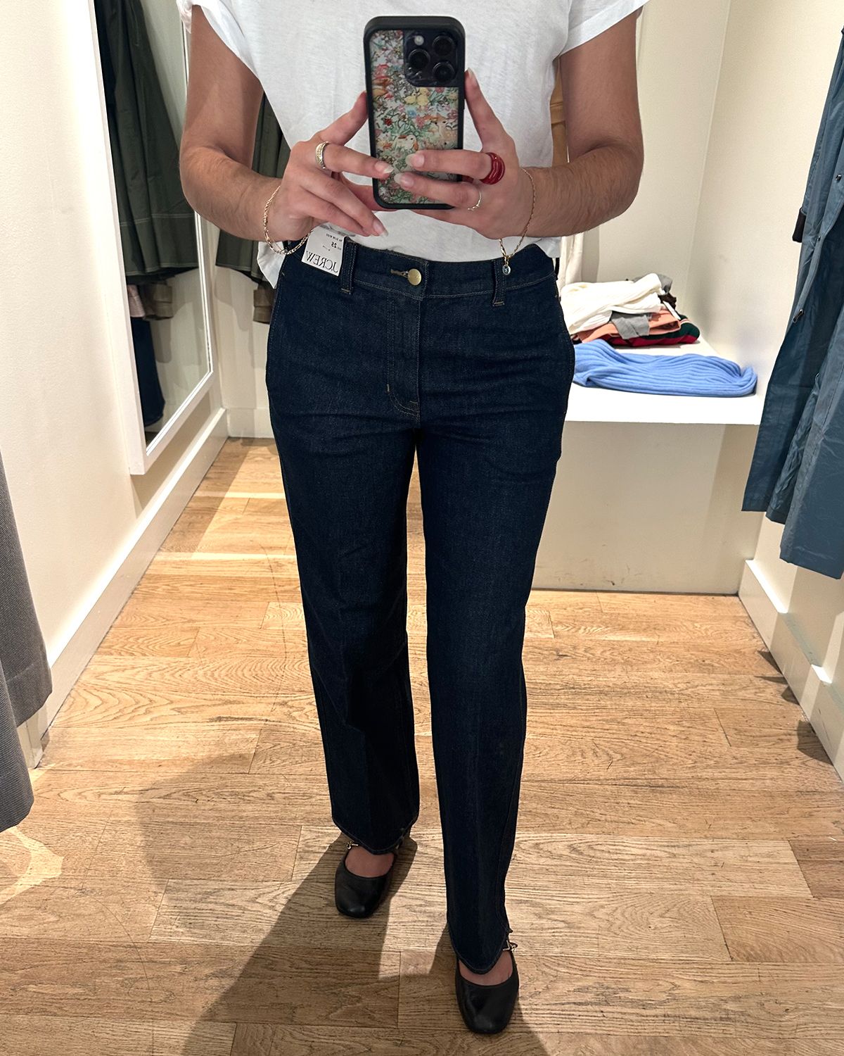 WWW Editor Josephine Hadjiloucas J.Crew Try On
