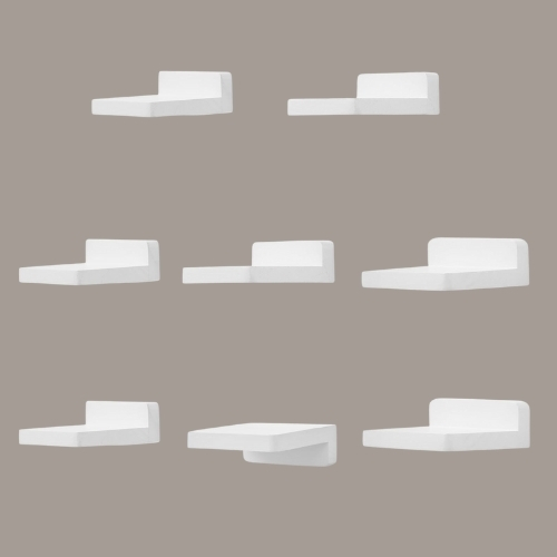 PHOENANCEE, Small Floating Shelves for Wall, Set of 8