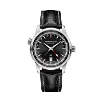 Hamilton Jazzmaster GMT:&nbsp;was £1,060, now £745 at Goldsmiths
