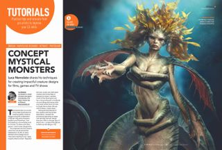 Learn how to create this underwater creature