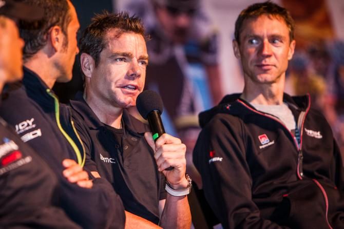 Cadel Evans (BMC) talking about his plans for the rest of the season