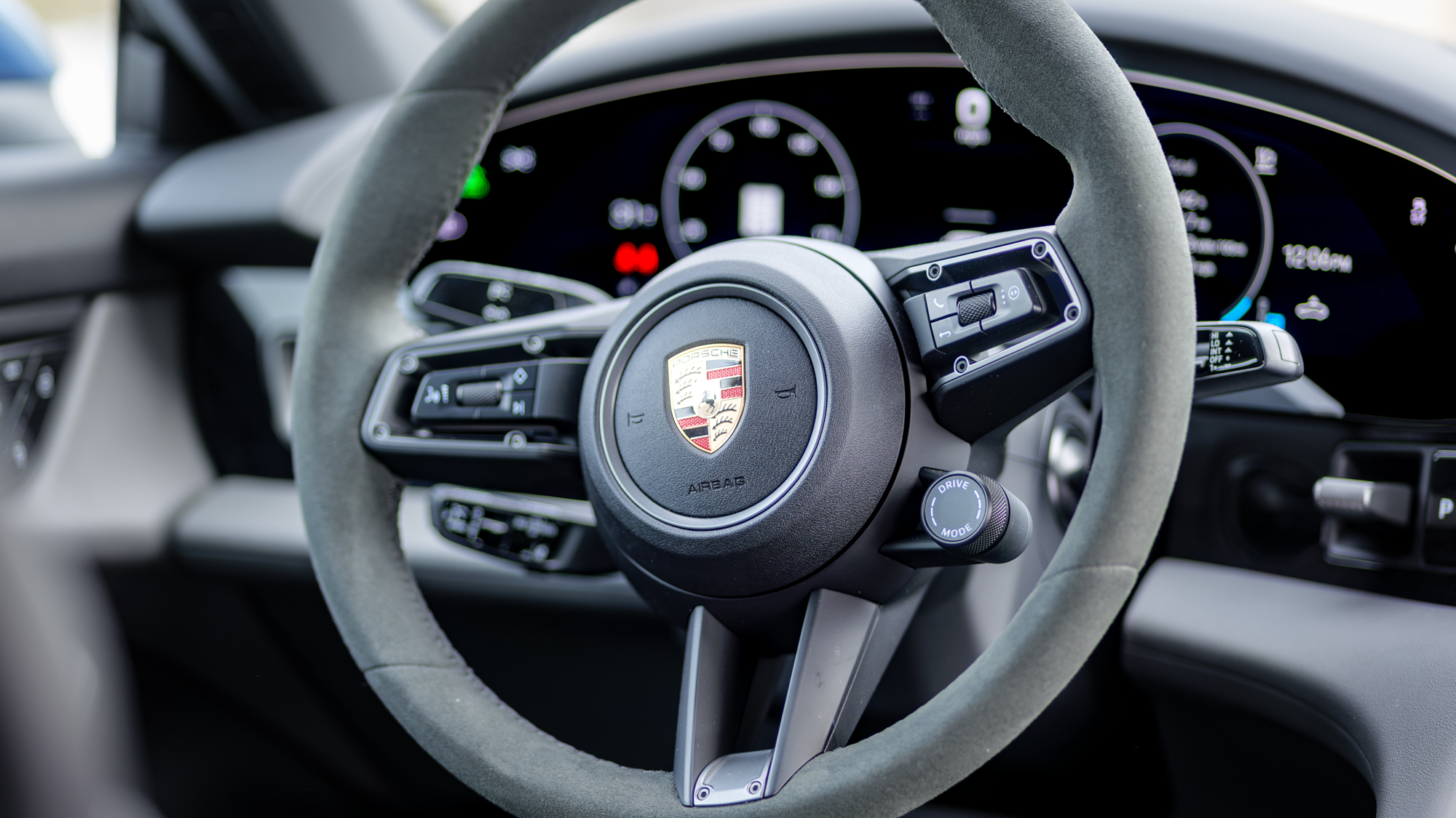 2025 Porsche Taycan test drive.