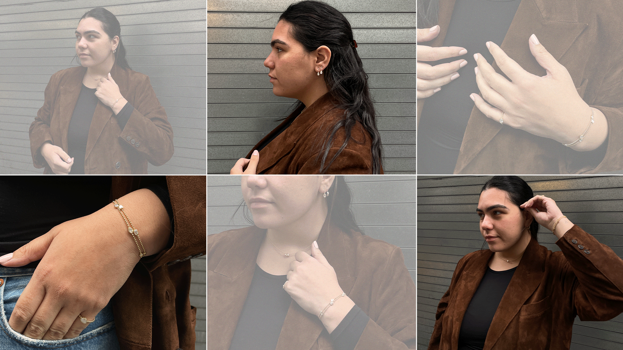 GIF of Editor Wearing James Allen Jewelry