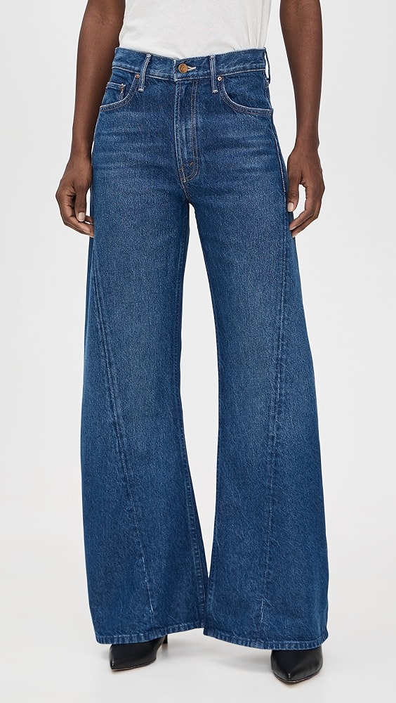 Mother the Lemon Twist Sneak Jeans