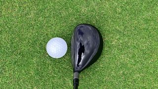 Photo of the Callaway Apex UW at address behind ball