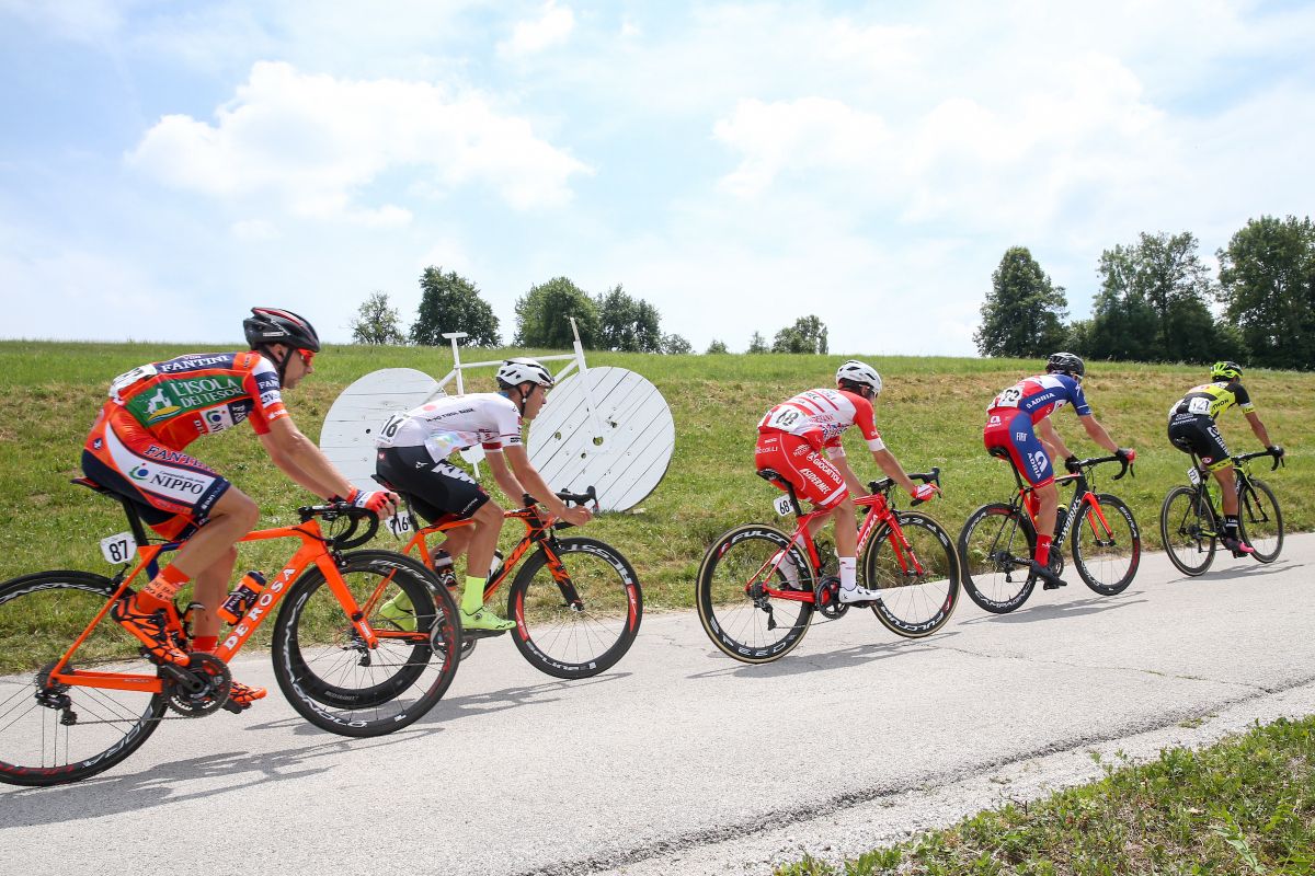 The breakaway in action