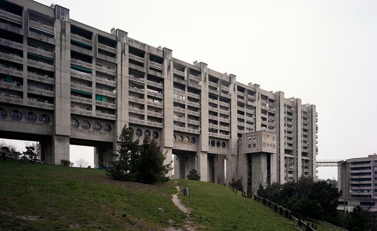 Rozzol Melara in Trieste, built under the direction of Le Corbusier in the 1960s