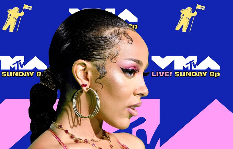 Doja Cat attends the 2020 MTV Video Music Awards, broadcast on Sunday, August 30, 2020 in New York City. Where to watch VMAs 2021