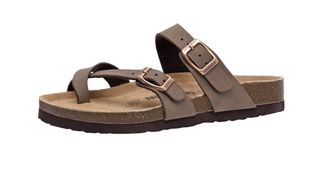 CUSHIONAIRE women's Luna sandals