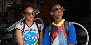 Eden Duncan-Smith and Dante Crichlow in See You Yesterday