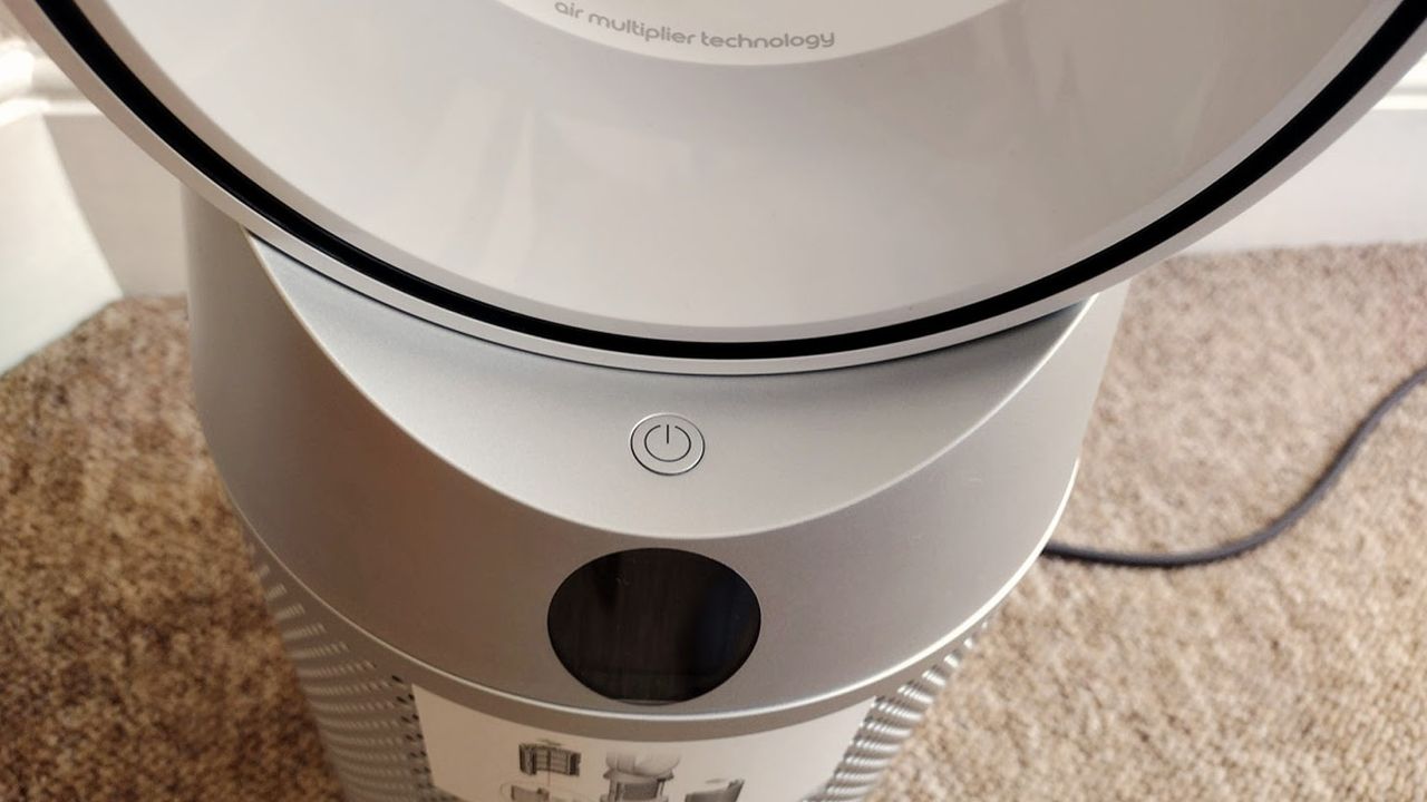 Dyson Purifier Cool being tested in writer's home