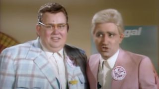 John Candy and Eugene Levy in SCTV