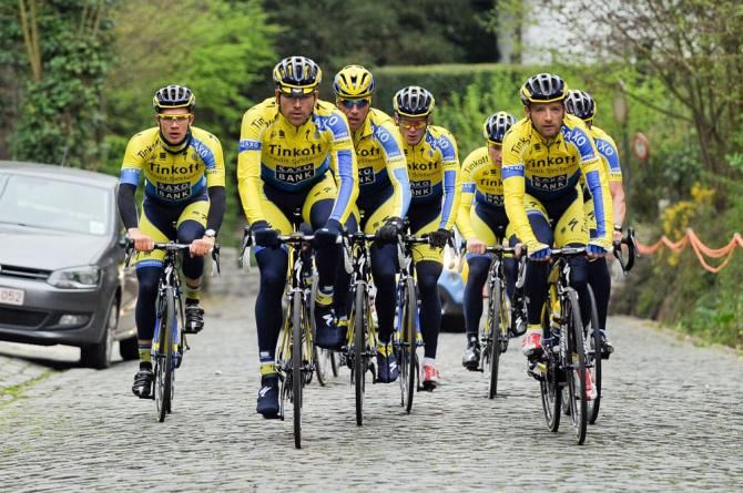 Tinkoff - Saxo check out the course for Flanders