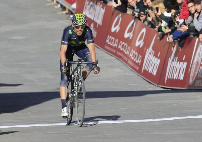 Alejandro Valverde (Movistar) finished third