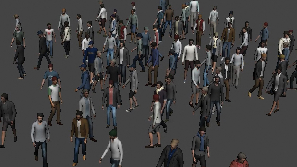 massive crowd simulation software