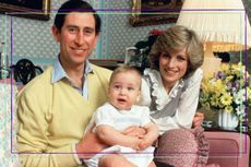 Prince Charles, Prince William and Princess Diana