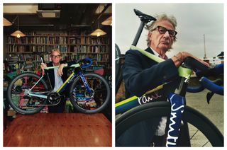Paul Smith with his new Factor Ostro VAM road bike